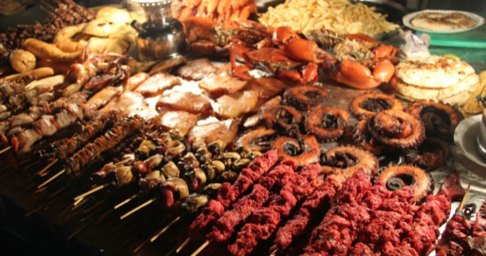 巴德米亚。定义孟买美食场景的深夜烤肉串