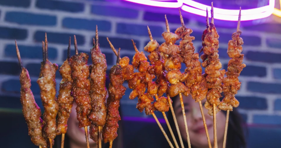 巴德米亚。定义孟买美食场景的深夜烤肉串